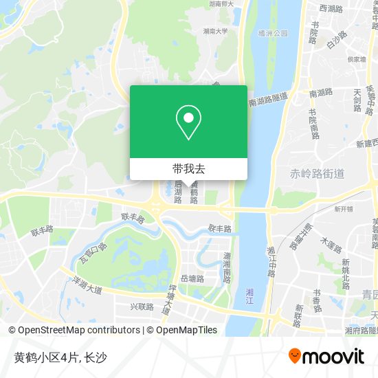 黄鹤小区4片地图