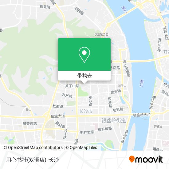 用心书社(双语店)地图