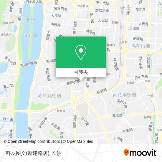 科友图文(新建路店)地图