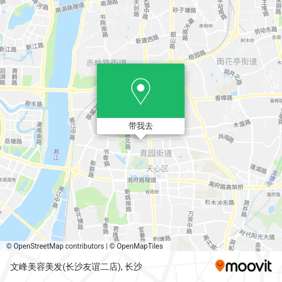 文峰美容美发(长沙友谊二店)地图