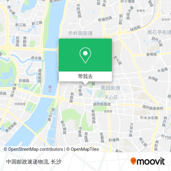 中国邮政速递物流地图