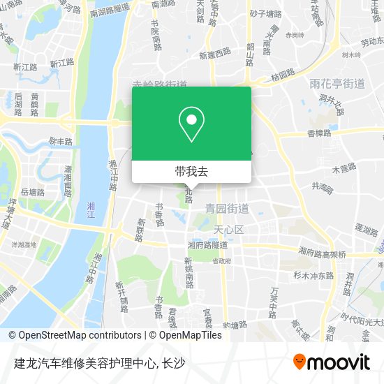 建龙汽车维修美容护理中心地图