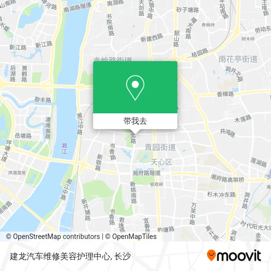 建龙汽车维修美容护理中心地图