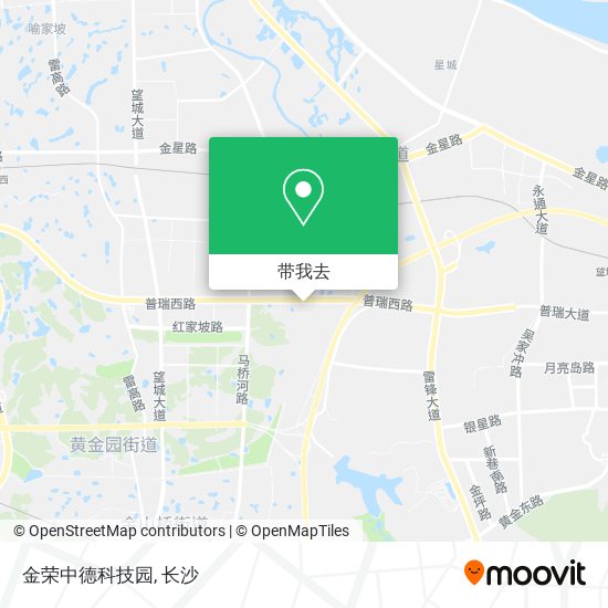 金荣中德科技园地图