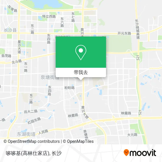 哆哆基(高林仕家店)地图