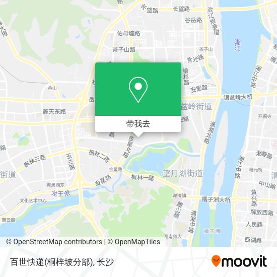 百世快递(桐梓坡分部)地图