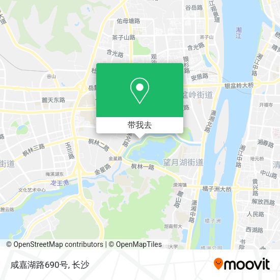 咸嘉湖路690号地图