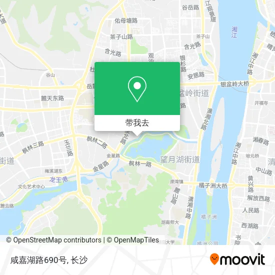 咸嘉湖路690号地图