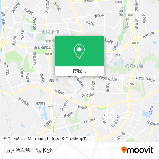 方人汽车第二街地图