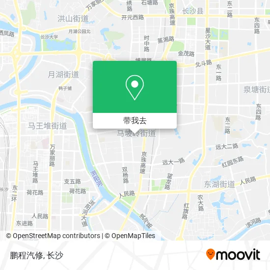 鹏程汽修地图
