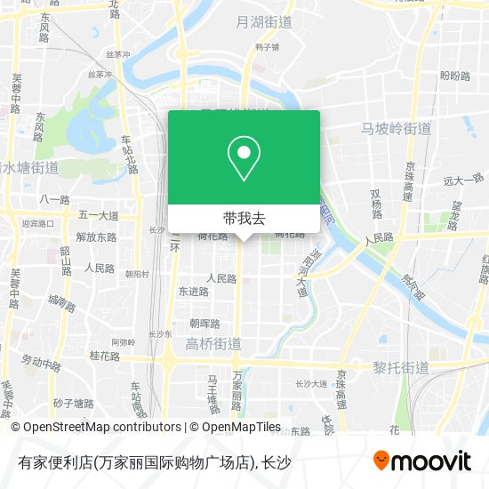 有家便利店(万家丽国际购物广场店)地图