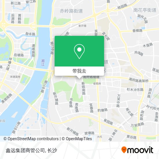 鑫远集团商管公司地图
