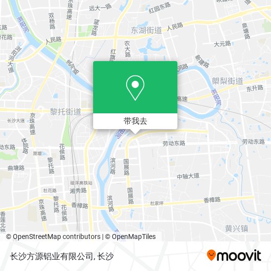 长沙方源铝业有限公司地图