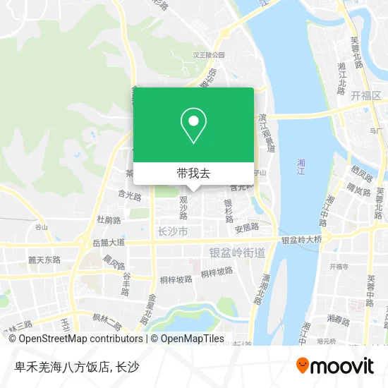 卑禾羌海八方饭店地图
