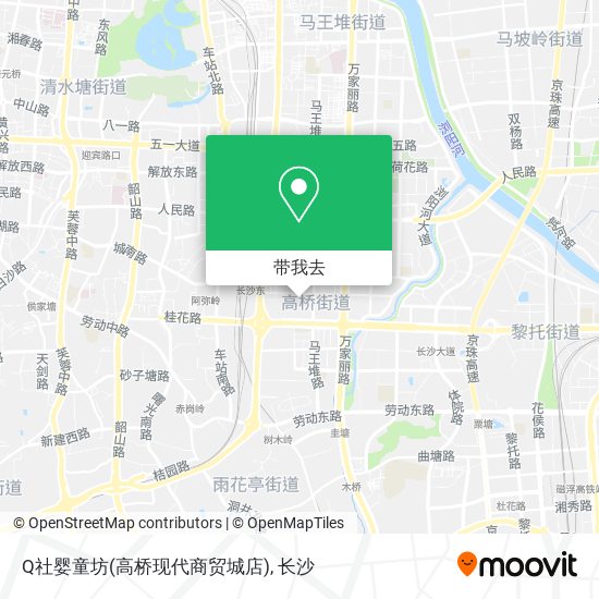 Q社婴童坊(高桥现代商贸城店)地图