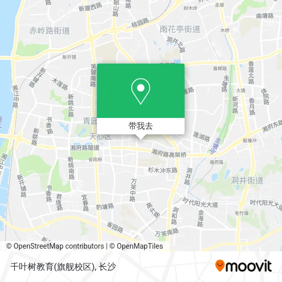 千叶树教育(旗舰校区)地图