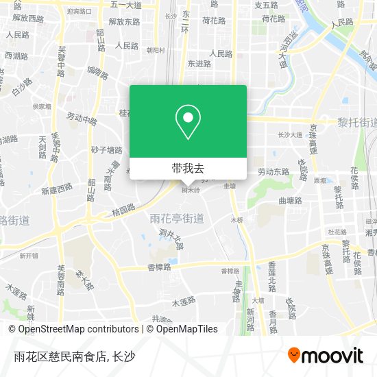 雨花区慈民南食店地图