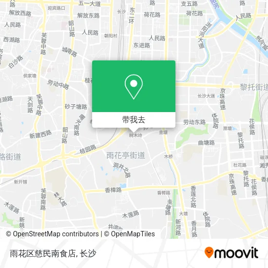 雨花区慈民南食店地图