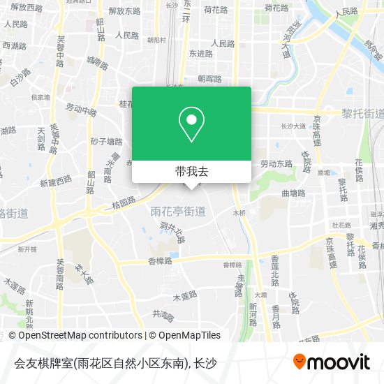 会友棋牌室(雨花区自然小区东南)地图