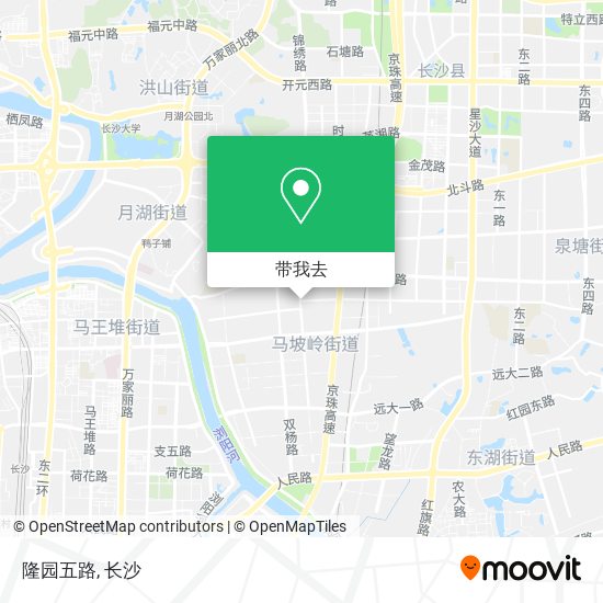 隆园五路地图