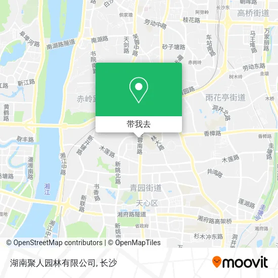 湖南聚人园林有限公司地图