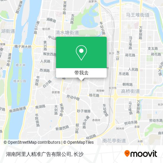 湖南阿里人精准广告有限公司地图