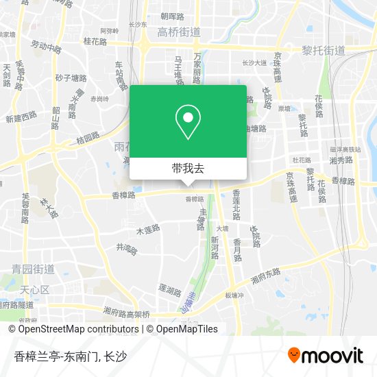 香樟兰亭-东南门地图
