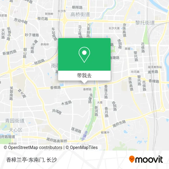 香樟兰亭-东南门地图