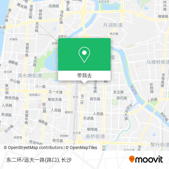 东二环/远大一路(路口)地图