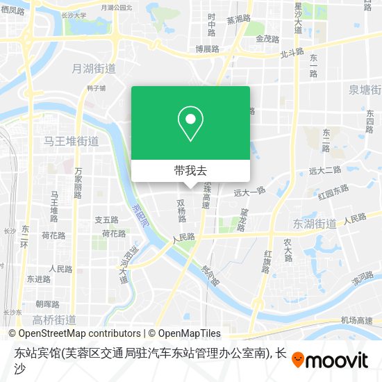 东站宾馆(芙蓉区交通局驻汽车东站管理办公室南)地图