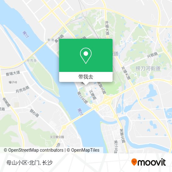 母山小区-北门地图