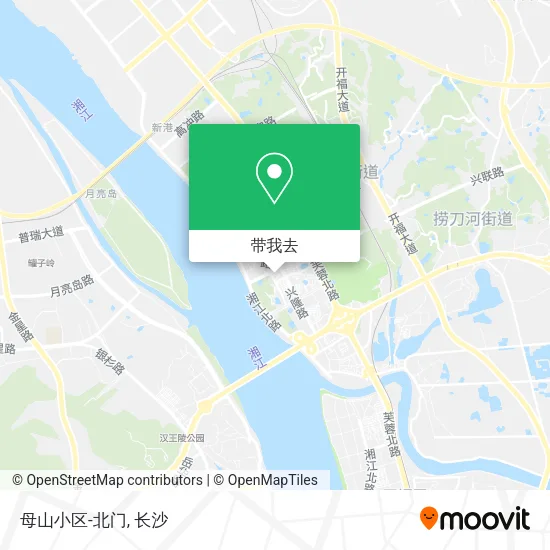 母山小区-北门地图