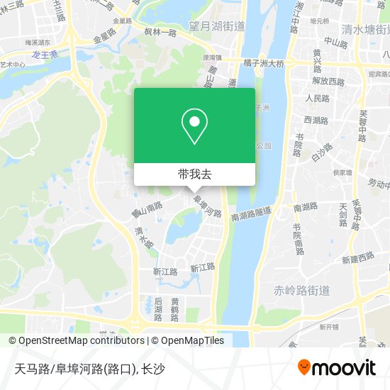 天马路/阜埠河路(路口)地图