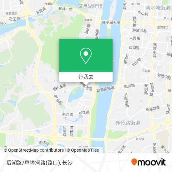 后湖路/阜埠河路(路口)地图