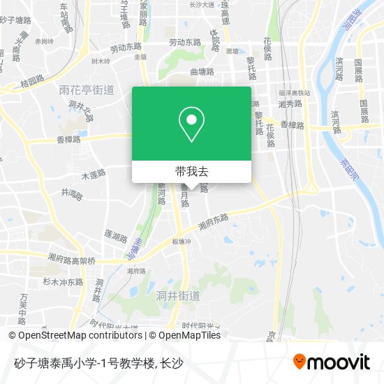 砂子塘泰禹小学-1号教学楼地图