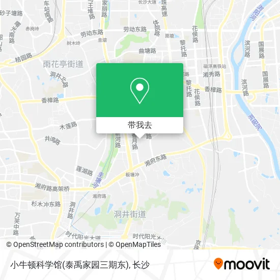 小牛顿科学馆(泰禹家园三期东)地图