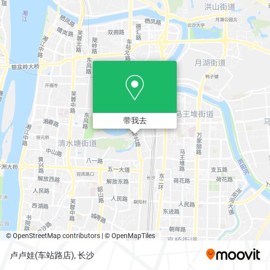 卢卢娃(车站路店)地图