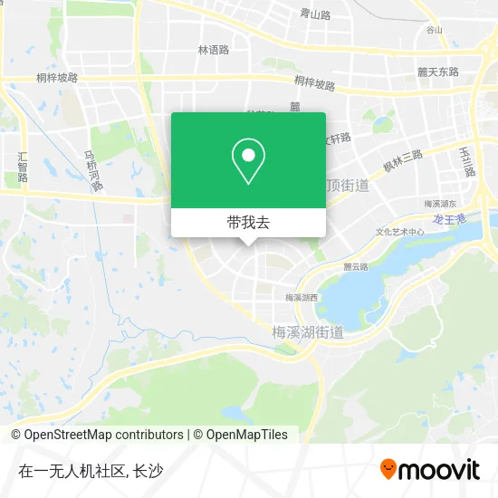 在一无人机社区地图