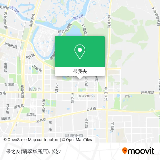 果之友(翡翠华庭店)地图