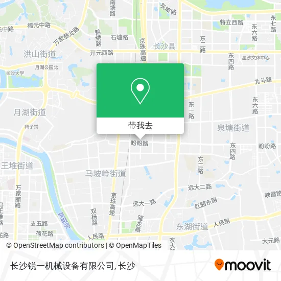 长沙锐一机械设备有限公司地图
