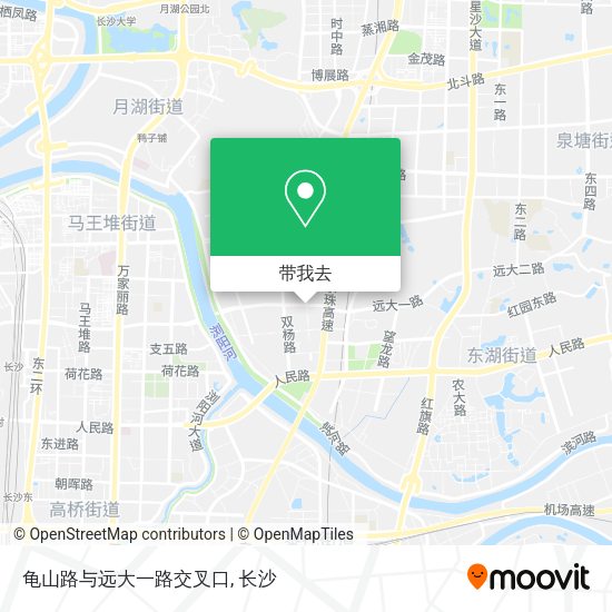 龟山路与远大一路交叉口地图