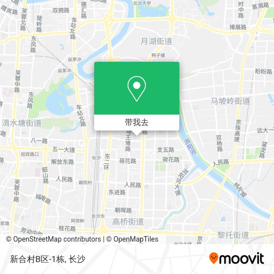 新合村B区-1栋地图
