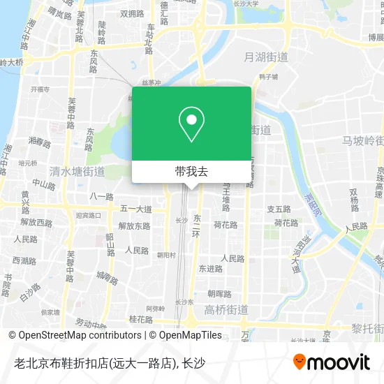 老北京布鞋折扣店(远大一路店)地图