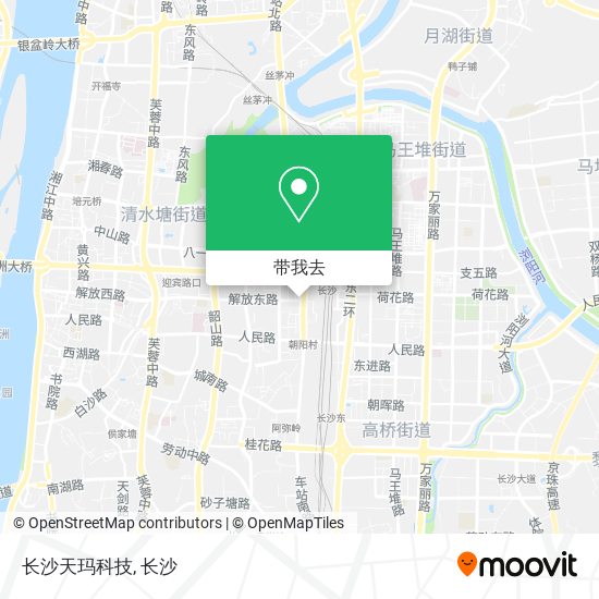 长沙天玛科技地图