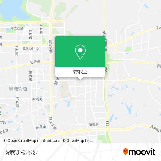 湖南质检地图
