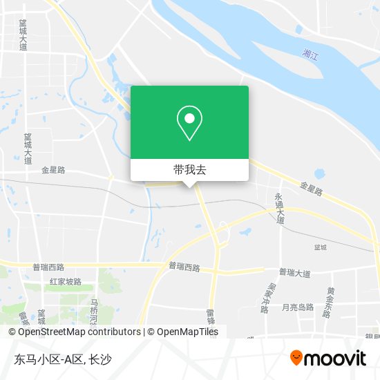东马小区-A区地图