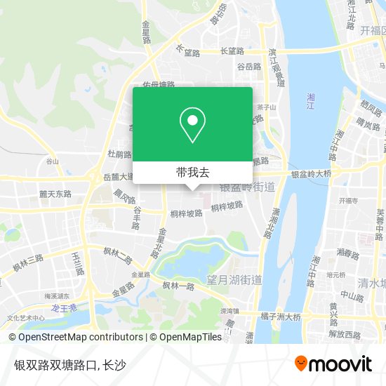 银双路双塘路口地图