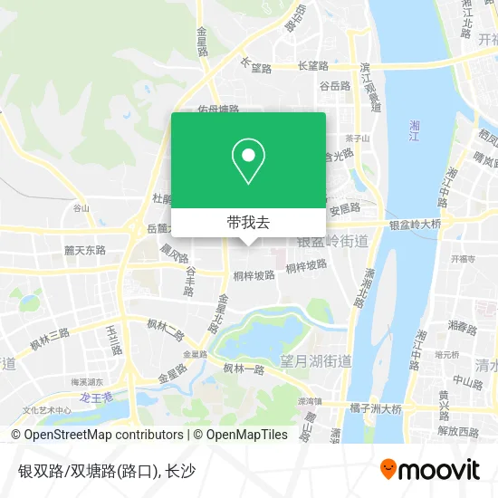 银双路/双塘路(路口)地图