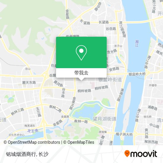 铭城烟酒商行地图