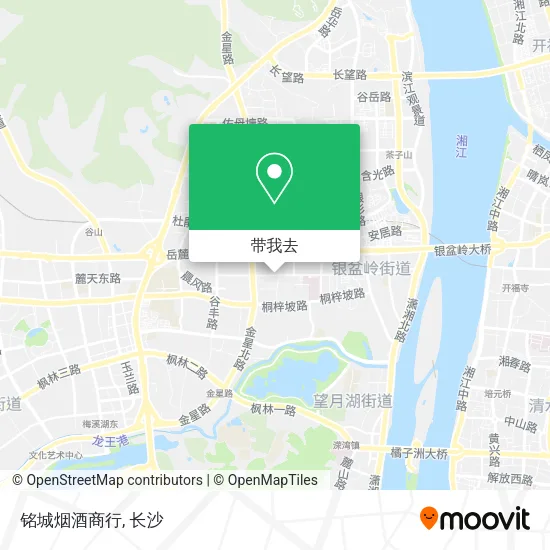 铭城烟酒商行地图